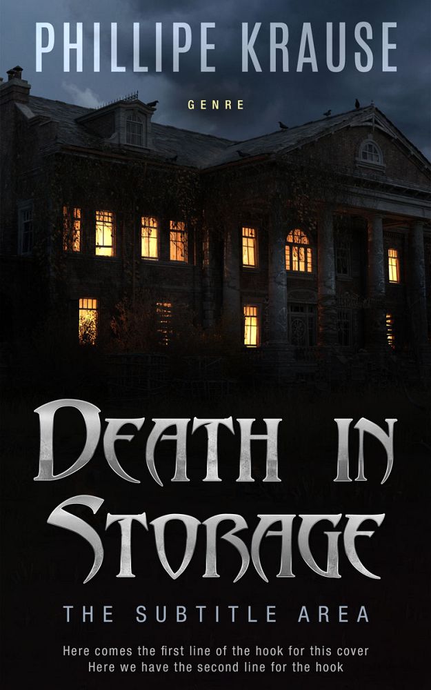 Front view of Woodsmoke #25162 - Premade Horror Book Cover | BookCoverZone