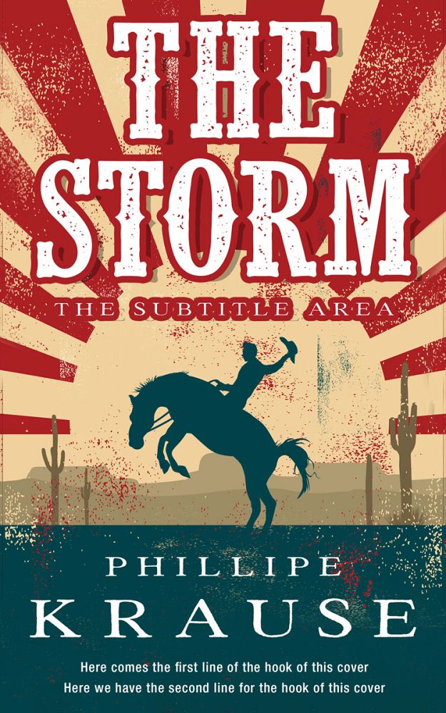 Front view of Tarawera #25226 - Premade Western Book Cover | BookCoverZone