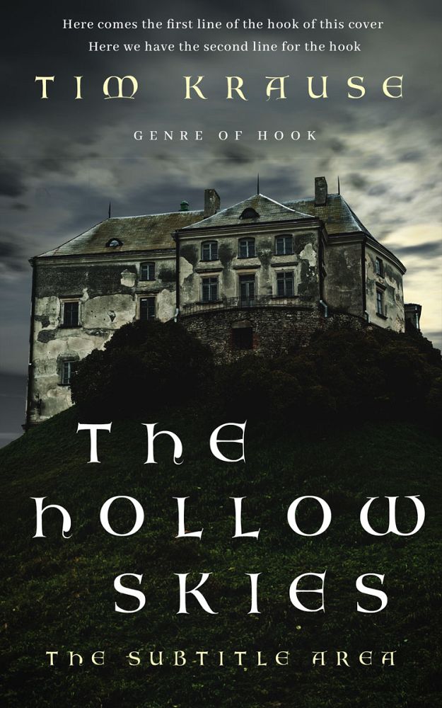 Front view of Heavy Metal #25297 - Premade Horror Book Cover | BookCoverZone