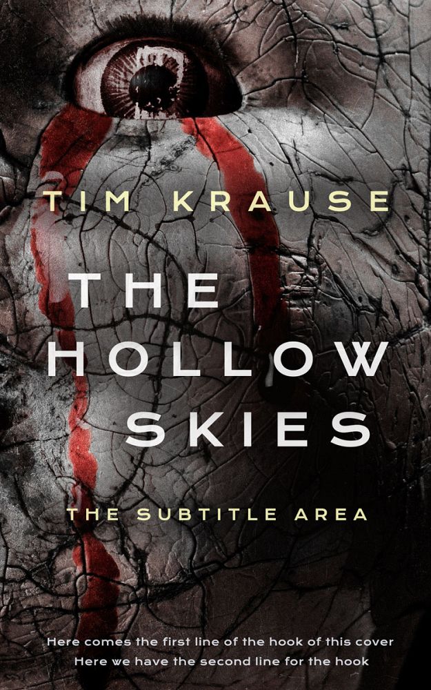 Front view of Cocoa Brown #25334 - Premade Horror Book Cover | BookCoverZone