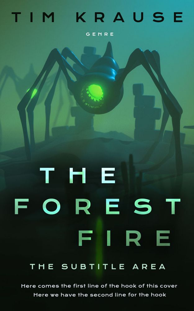 Front view of Celtic #25342 - Premade Science Fiction Book Cover | BookCoverZone