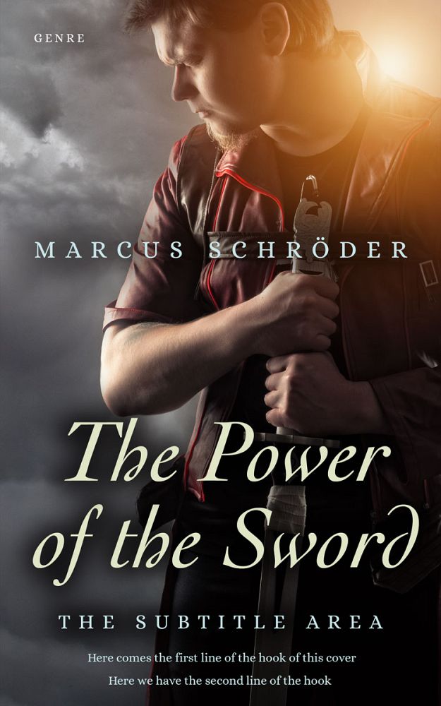 Front view of Thunder #25395 - Premade Historical Book Cover | BookCoverZone