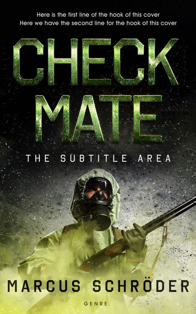 Front view of Pine Glade #25444 - Premade Apocalyptica Book Cover | BookCoverZone