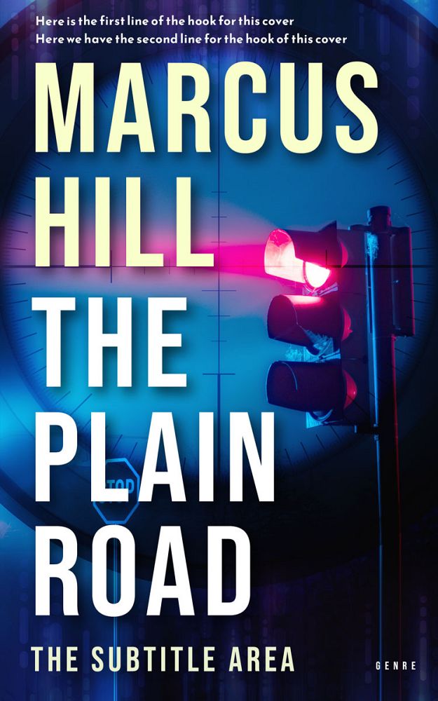 Front view of Bunting #25485 - Premade Mystery & Thriller & Suspense Book Cover | BookCoverZone
