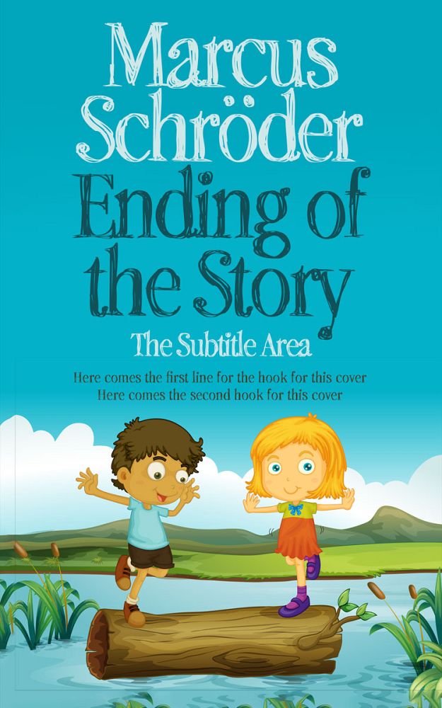 Front view of Coriander #25604 - Premade Children Book Cover | BookCoverZone