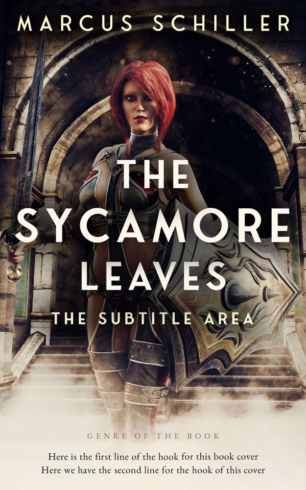 Front view of Wafer #25794 - Premade Fantasy Book Cover | BookCoverZone