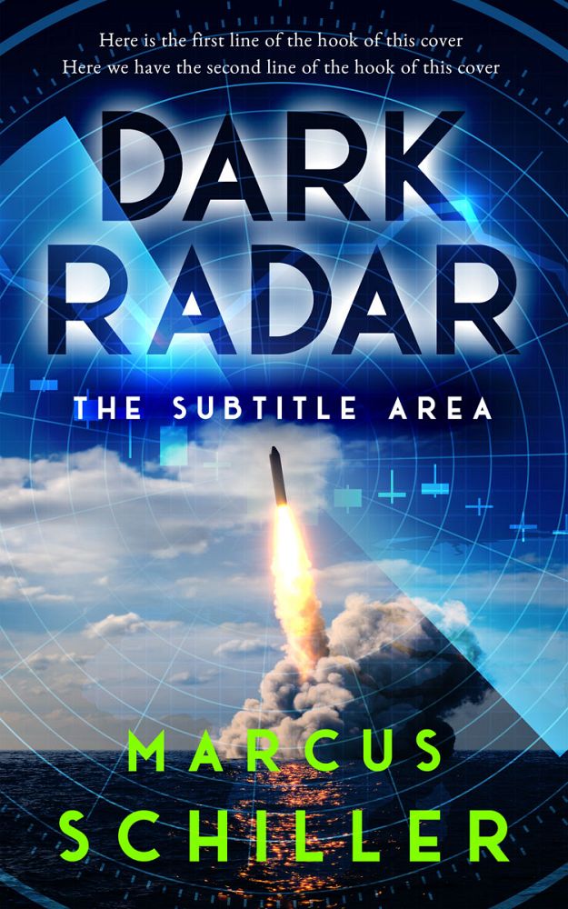 Front view of Blue Zodiac #25839 - Premade Action & Adventure Book Cover | BookCoverZone