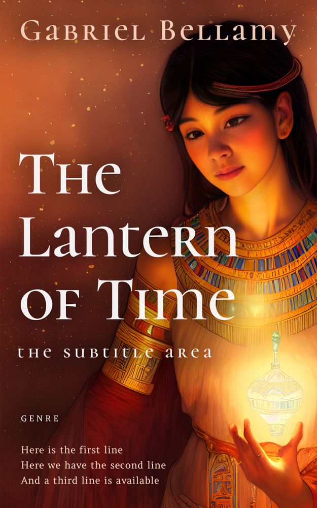 Front view of Brown Derby #25856 - Premade Fantasy Book Cover | BookCoverZone