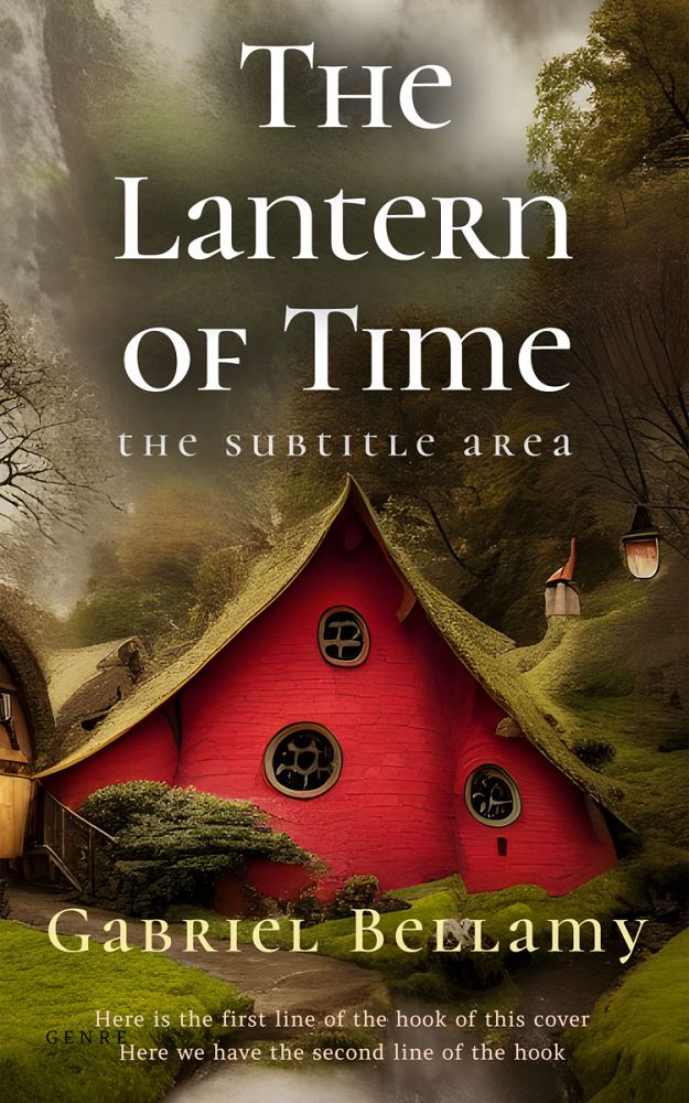 Front view of Metallic Bronze #25862 - Premade Fantasy Book Cover | BookCoverZone
