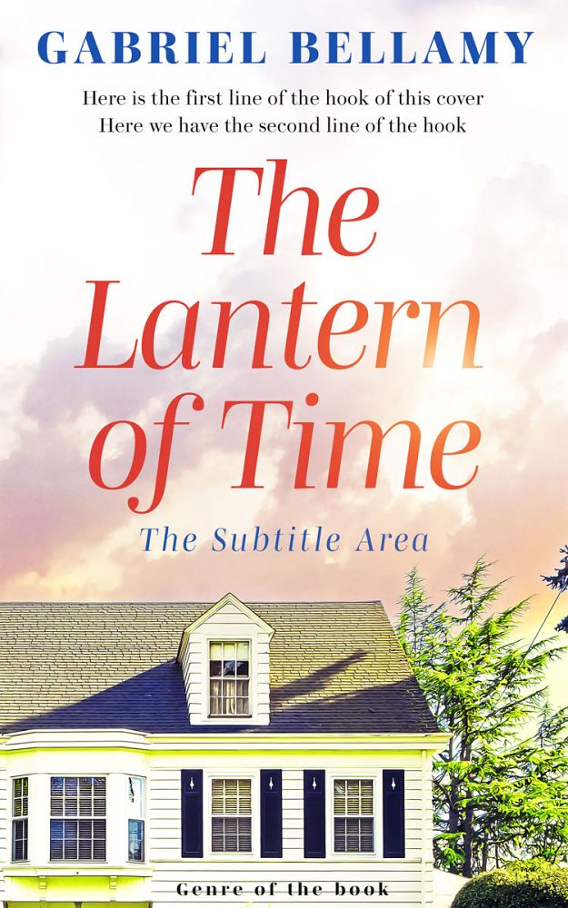 Front view of Merino #25891 - Premade Literary Fiction Book Cover | BookCoverZone