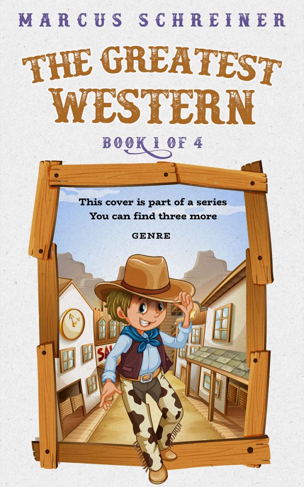 Front view of Mercury #25970 - Premade Children Book Cover | BookCoverZone