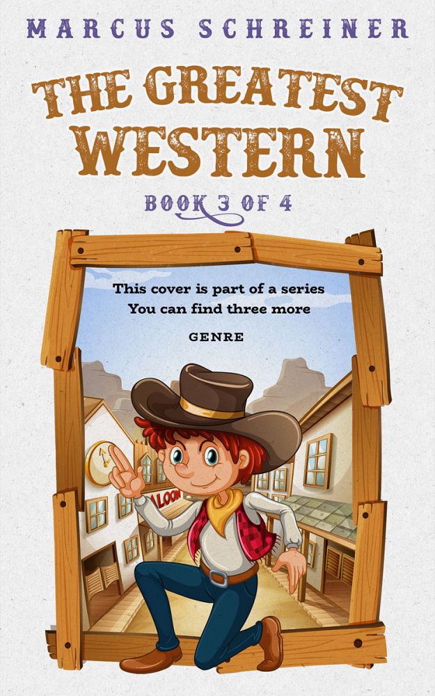 Front view of Mercury #25972 - Premade Children Book Cover | BookCoverZone