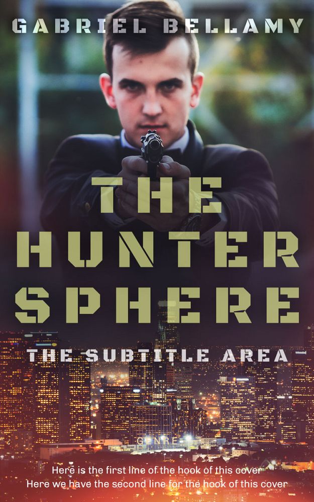 Front view of Thunder #26173 - Premade Action & Adventure Book Cover | BookCoverZone