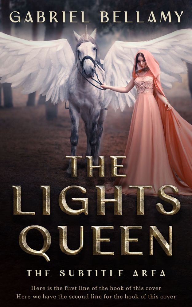 Front view of Cold Turkey #26202 - Premade Fantasy Book Cover | BookCoverZone