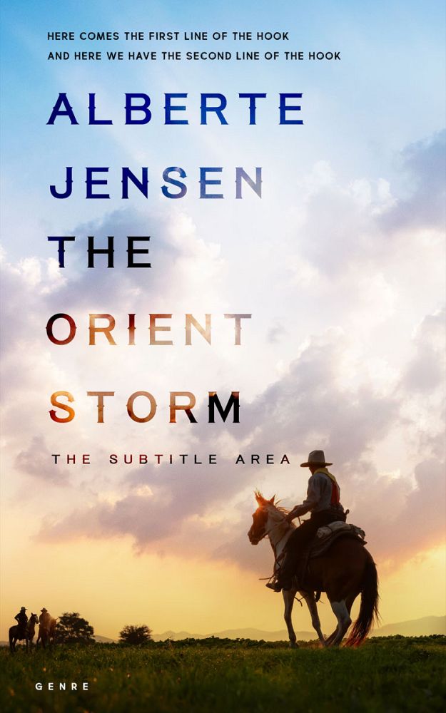 Front view of Westar #26335 - Premade Western Book Cover | BookCoverZone