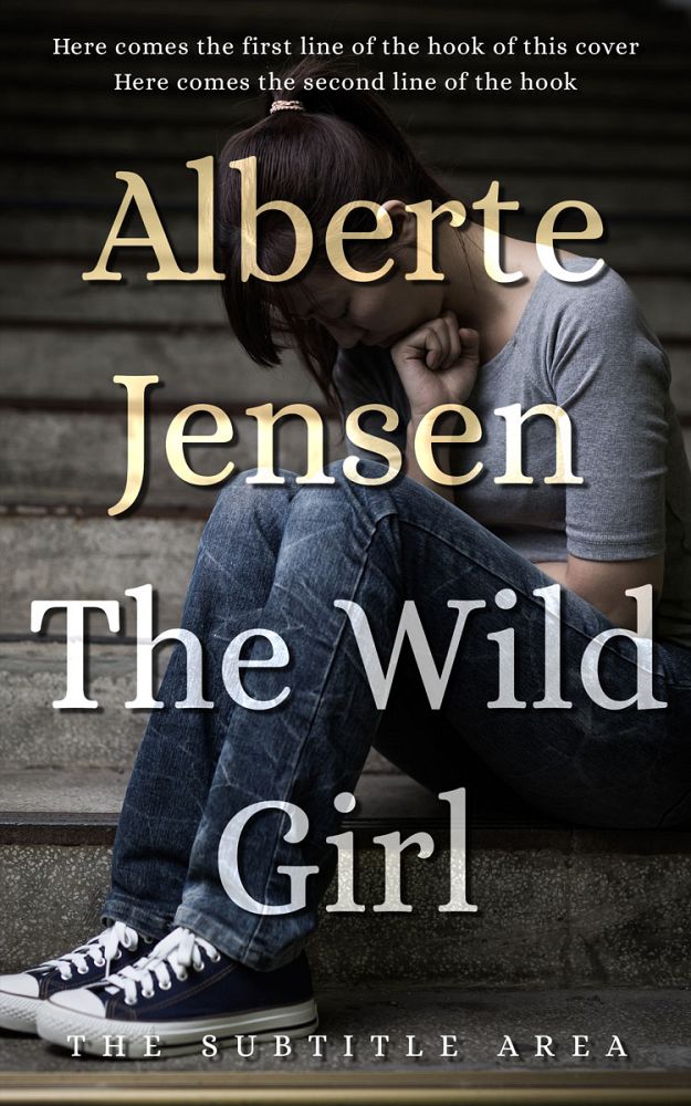 Front view of Mine Shaft #26357 - Premade Teen & Young Adult Book Cover | BookCoverZone