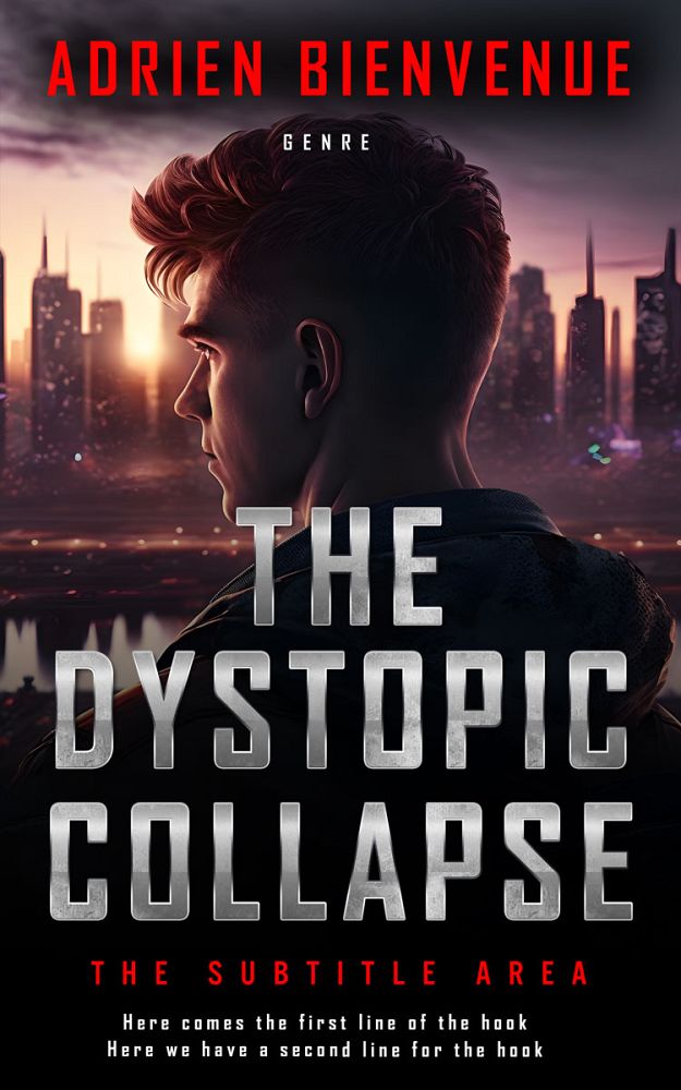 Front view of Eunry #26497 - Premade Mystery & Thriller & Suspense Book Cover | BookCoverZone