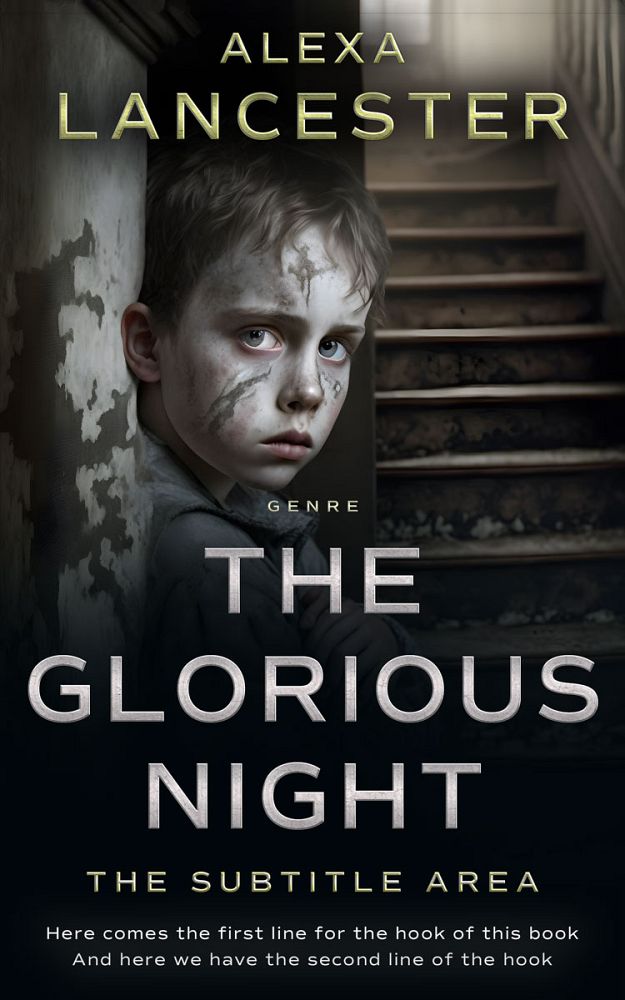 Front view of Woodsmoke #26541 - Premade Horror Book Cover | BookCoverZone