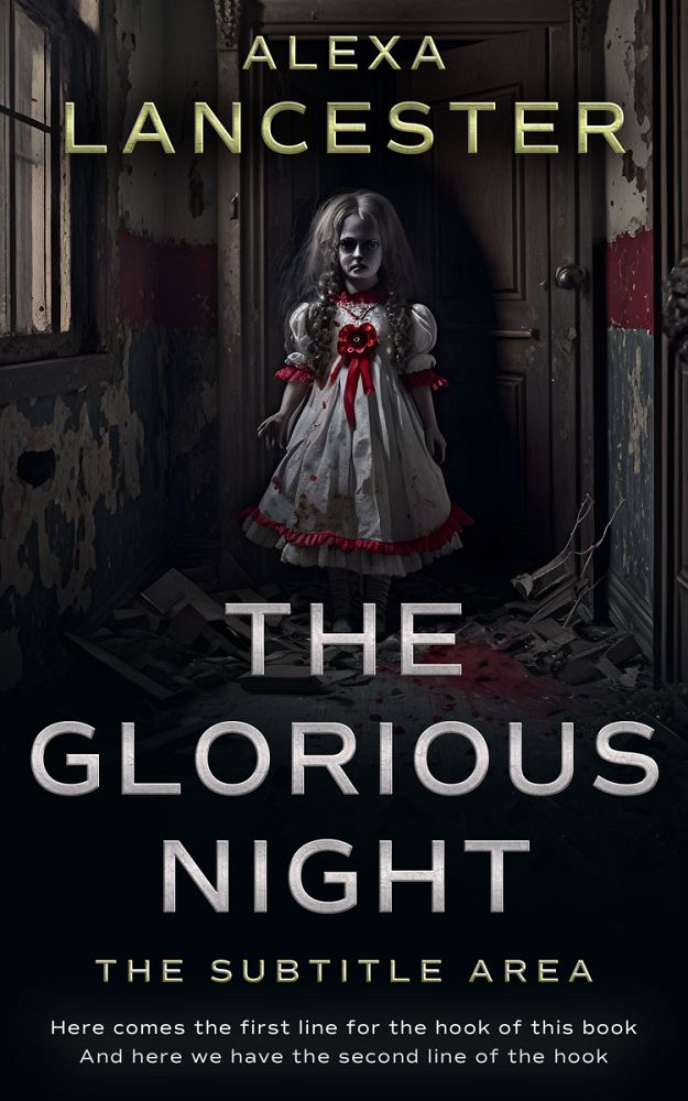 Front view of Woodsmoke #26543 - Premade Horror Book Cover | BookCoverZone