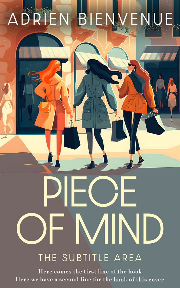 Front view of Flint #26561 - Premade Chick Lit Book Cover | BookCoverZone