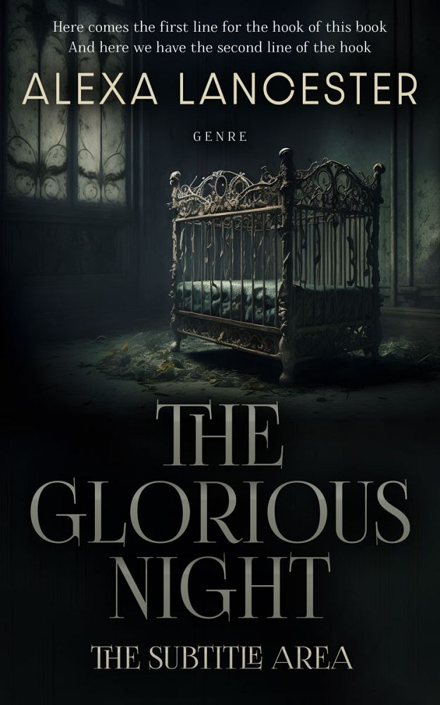 Front view of Woodsmoke #26598 - Premade Horror Book Cover | BookCoverZone