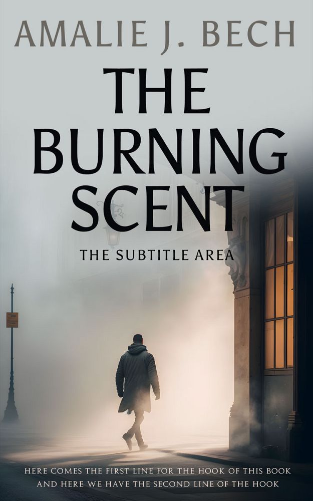 Front view of Gray Nickel #26702 - Premade Mystery & Thriller & Suspense Book Cover | BookCoverZone