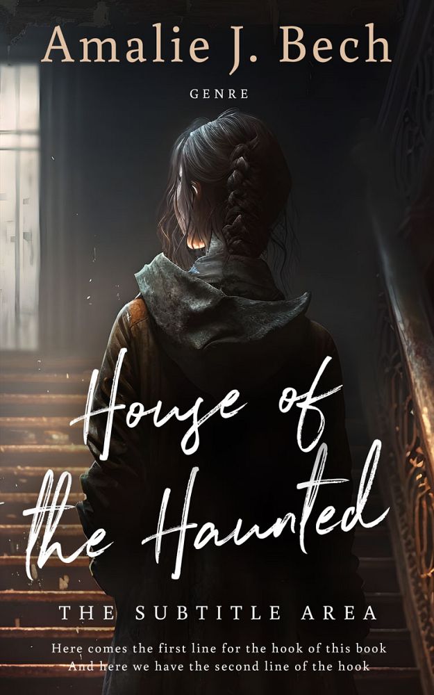 Front view of Cod Gray #26732 - Premade Horror Book Cover | BookCoverZone