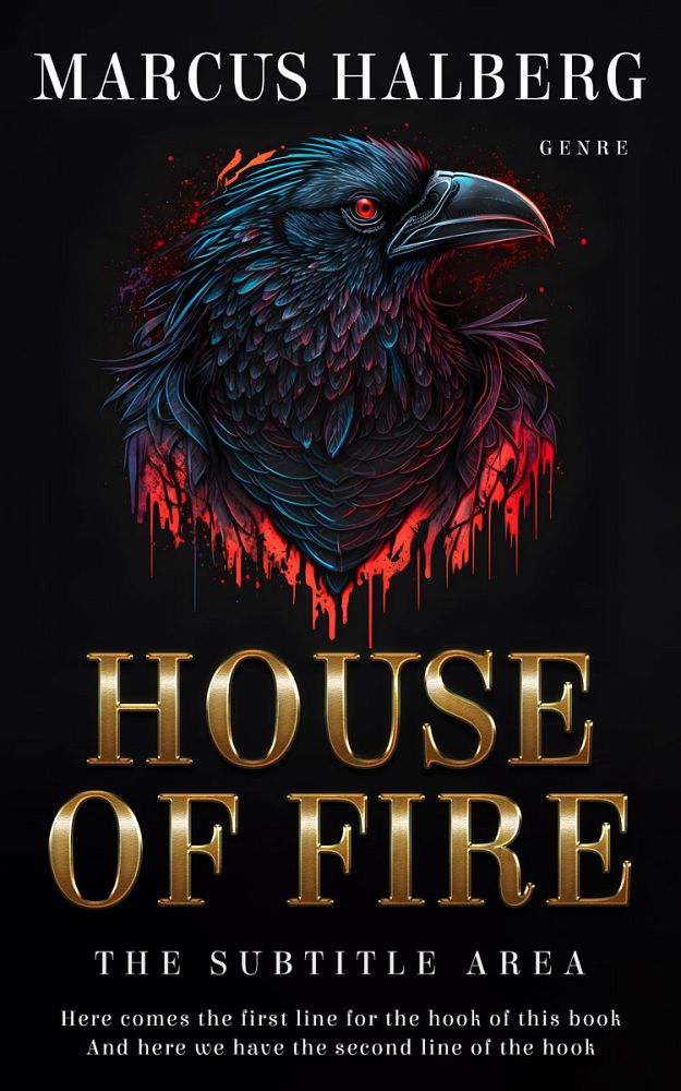 Front view of Woodsmoke #26787 - Premade Horror Book Cover | BookCoverZone