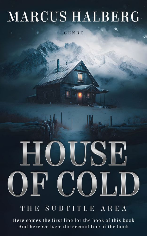 Front view of Mirage #26788 - Premade Horror Book Cover | BookCoverZone