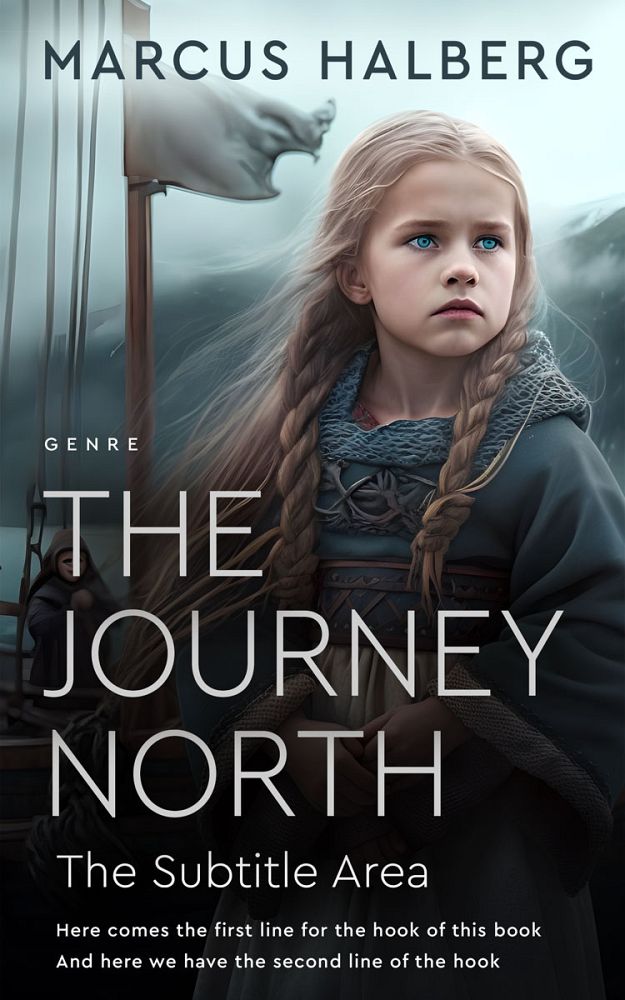Front view of Tiara #26933 - Premade Children Book Cover | BookCoverZone