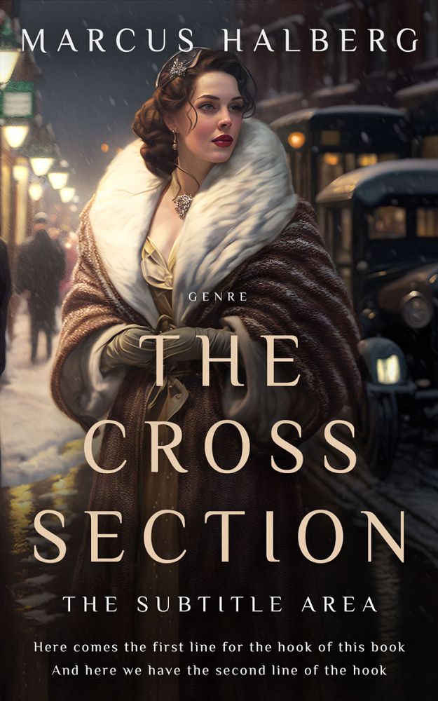 Front view of Thunder #27025 - Premade Historical Book Cover | BookCoverZone
