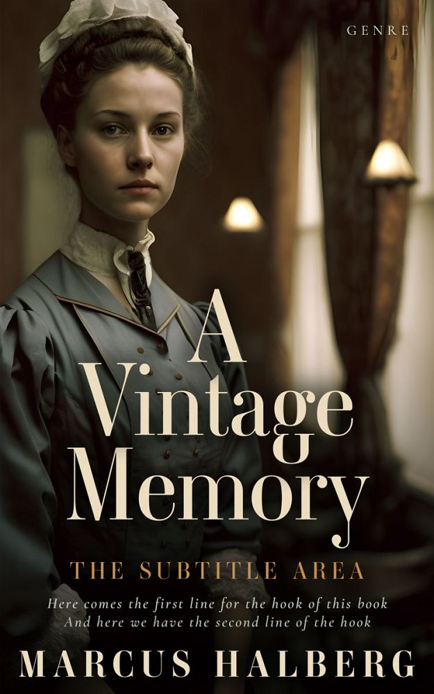 Front view of Oil #27123 - Premade Historical Book Cover | BookCoverZone