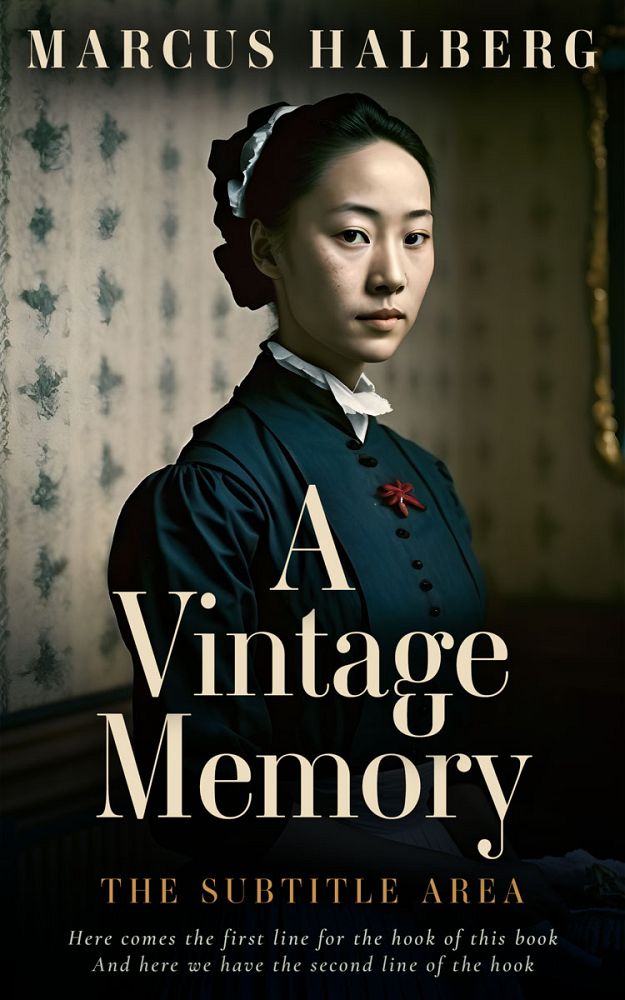 Front view of Bison Hide #27125 - Premade Historical Book Cover | BookCoverZone