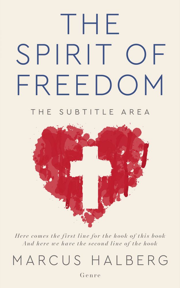 Front view of Ecru White #27182 - Premade Religion & Spirituality Book Cover | BookCoverZone