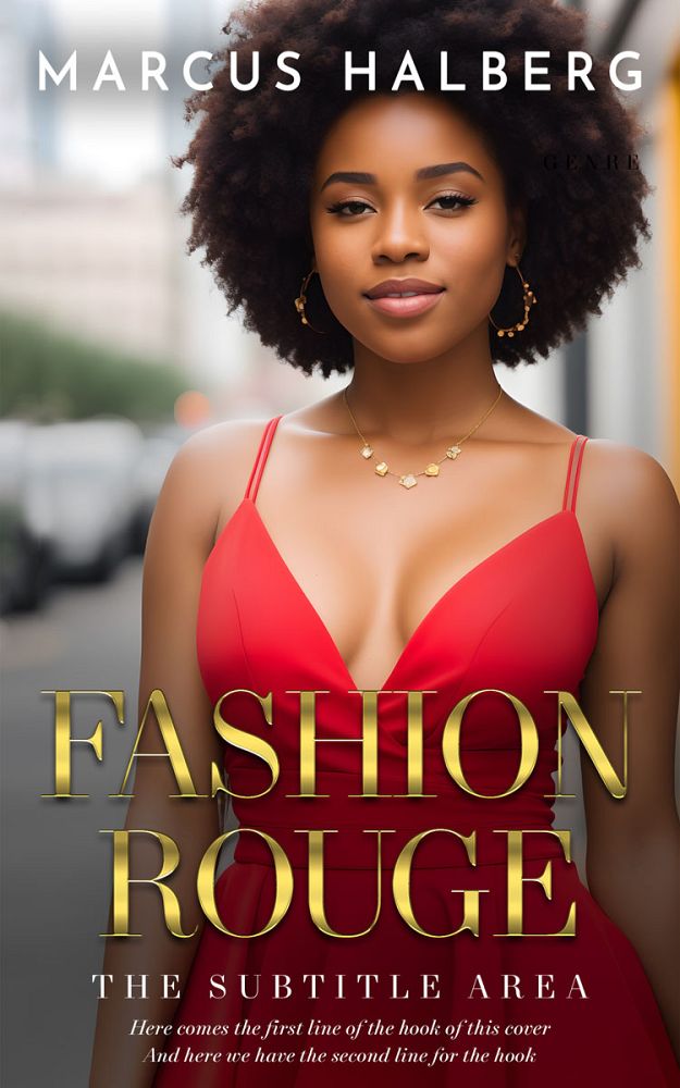Front view of Crater Brown #27246 - Premade Chick Lit Book Cover | BookCoverZone