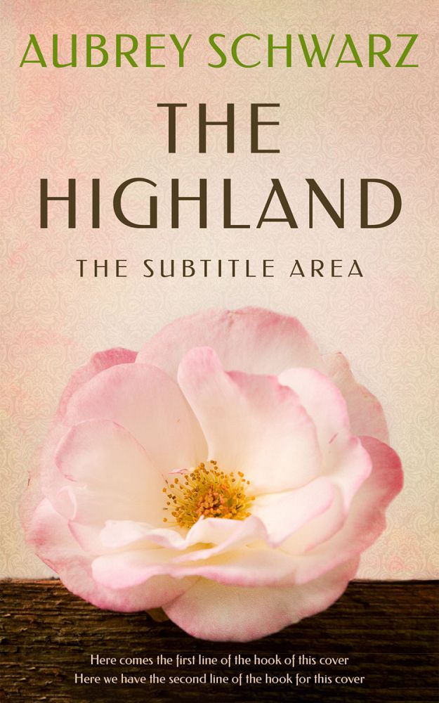 Front view of Just Right #27630 - Premade Nature Book Cover | BookCoverZone