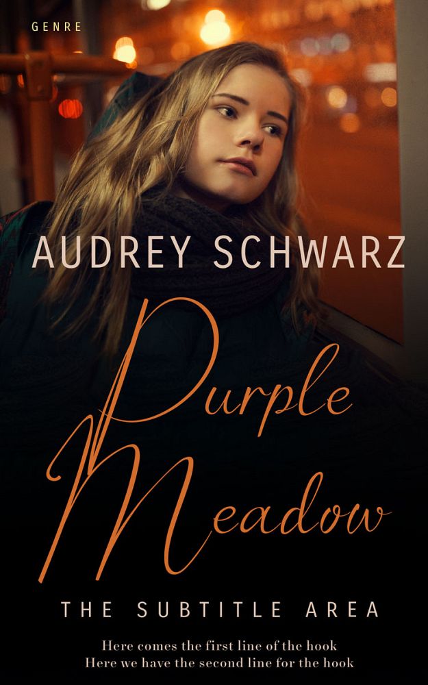 Front view of Brown Rust #27789 - Premade Teen & Young Adult Book Cover | BookCoverZone