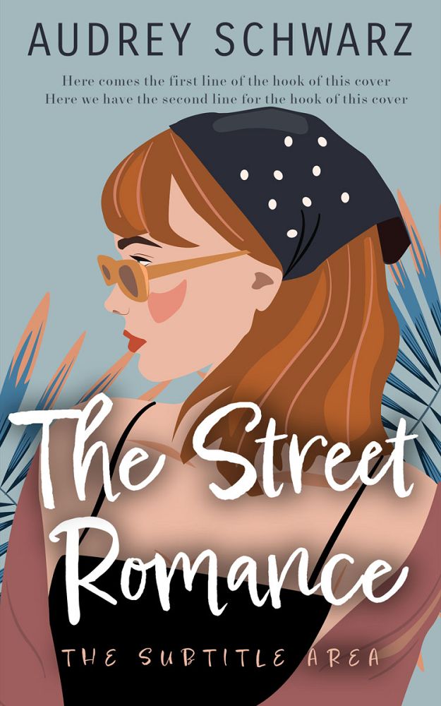Front view of Pewter #27803 - Premade Chick Lit Book Cover | BookCoverZone
