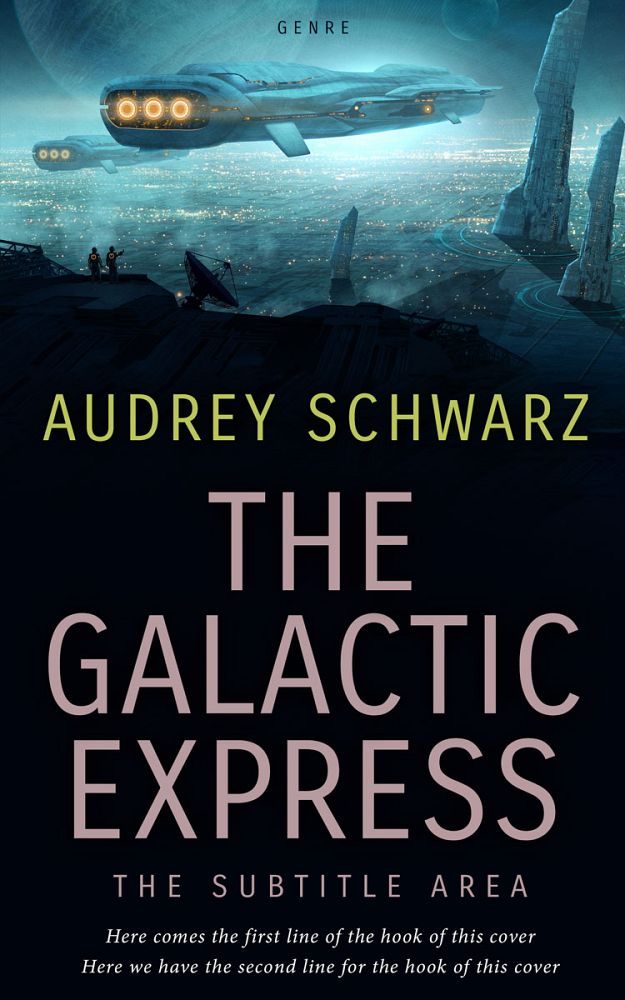 Front view of Green Spring #27812 - Premade Science Fiction Book Cover | BookCoverZone