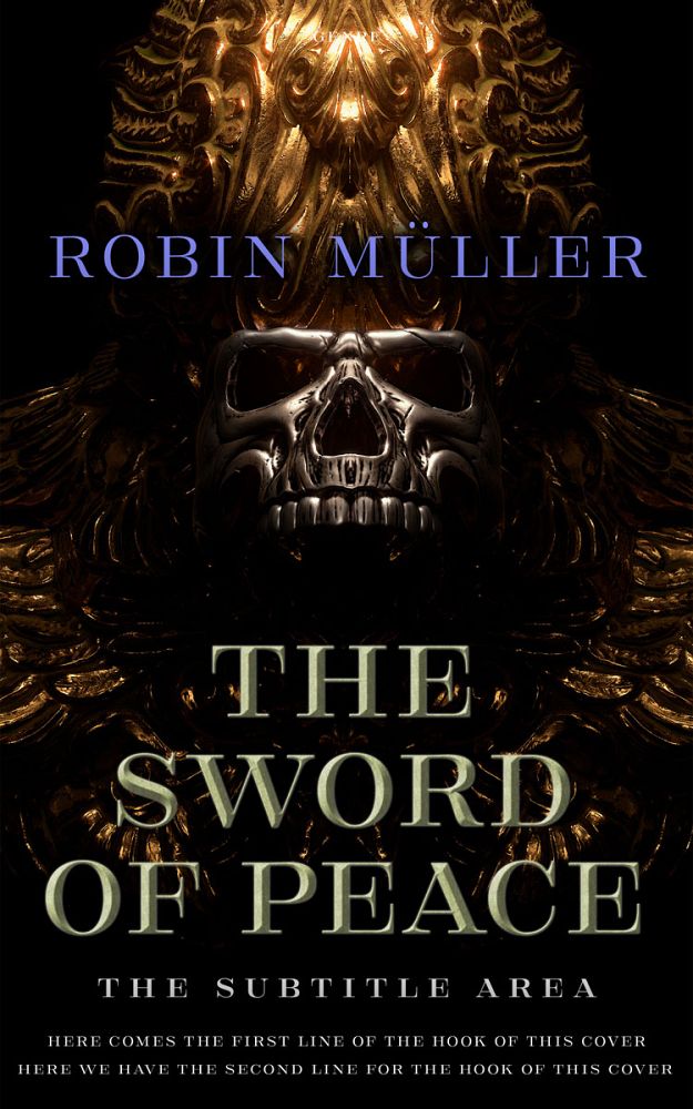 Front view of Night Rider #27832 - Premade Fantasy Book Cover | BookCoverZone