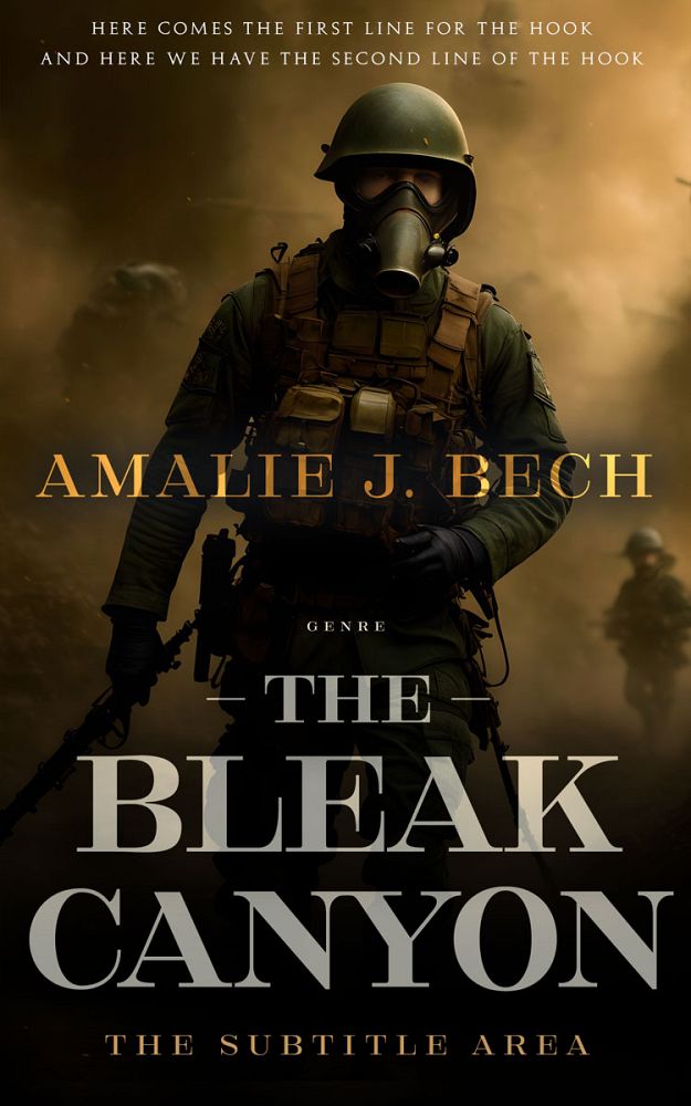 Front view of Teak #27869 - Premade Apocalyptica Book Cover | BookCoverZone