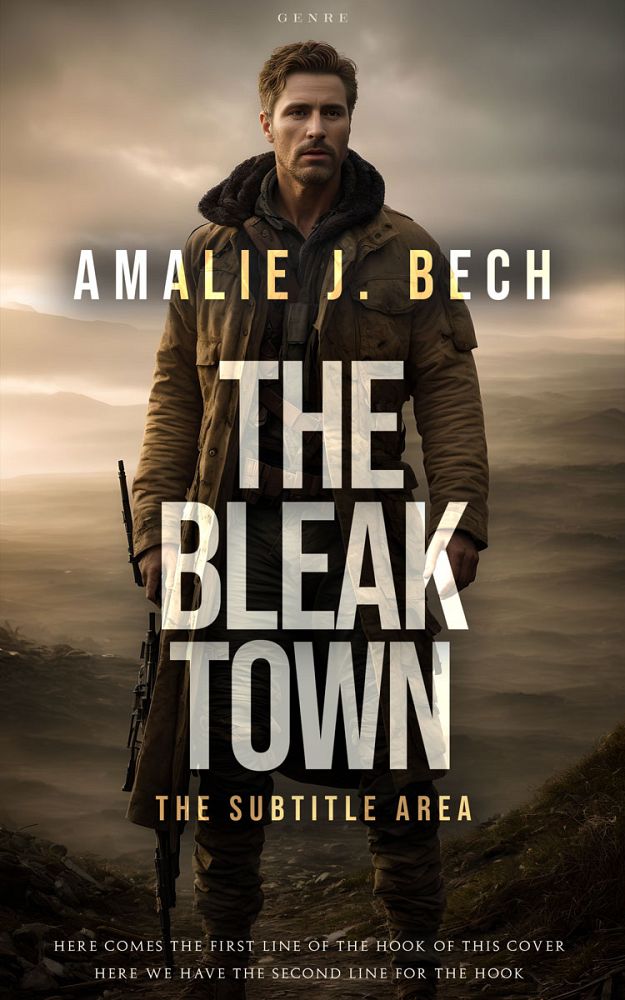 Front view of Birch #27897 - Premade Apocalyptica Book Cover | BookCoverZone