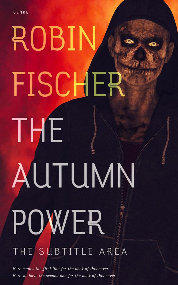 Front view of Mojo #28051 - Premade Horror Book Cover | BookCoverZone