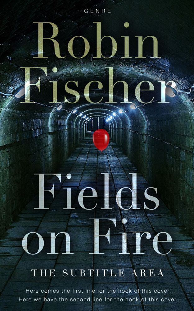 Front view of Bunker #28202 - Premade Mystery & Thriller & Suspense Book Cover | BookCoverZone