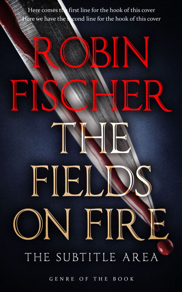 Front view of Cinder #28203 - Premade Horror Book Cover | BookCoverZone