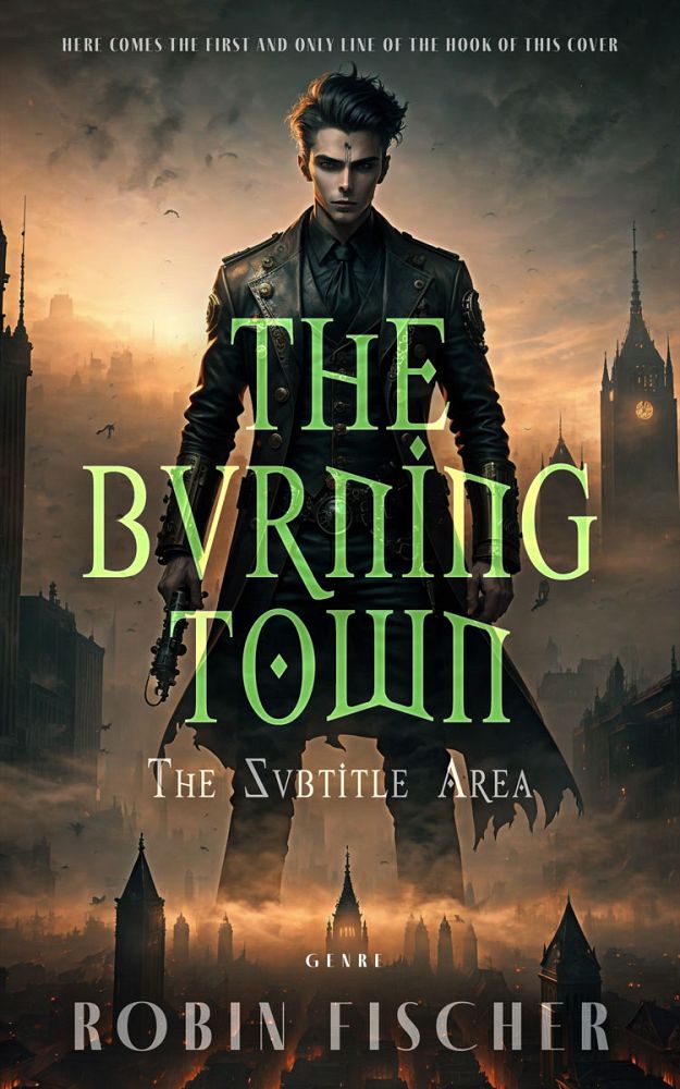 Front view of Dune #28323 - Premade Paranormal & Urban Book Cover | BookCoverZone