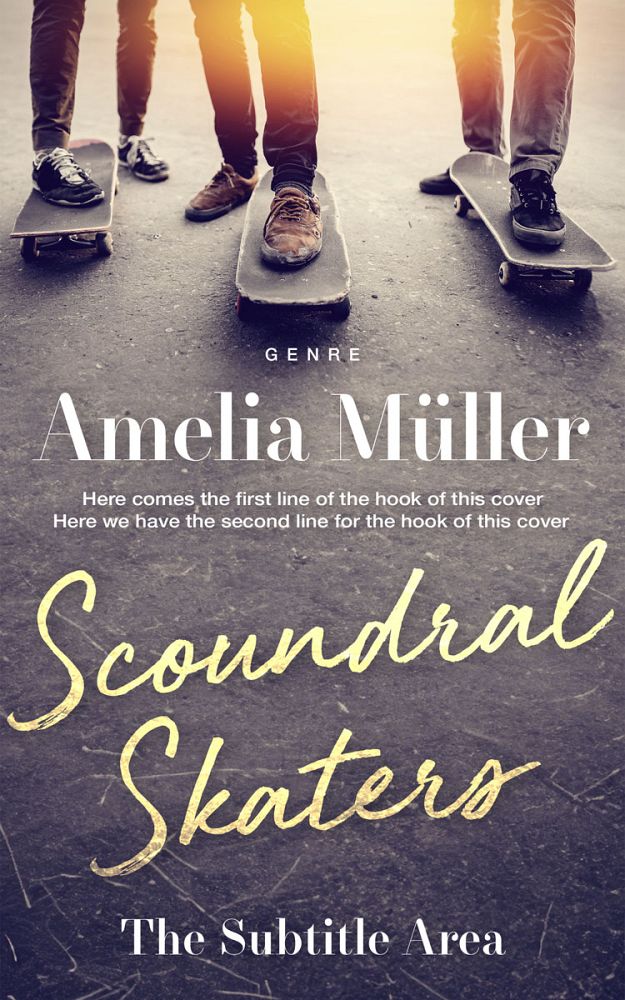 Front view of Old Lavender #28367 - Premade Teen & Young Adult Book Cover | BookCoverZone