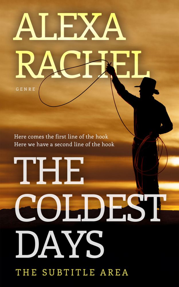 Front view of Copper #28602 - Premade Western Book Cover | BookCoverZone