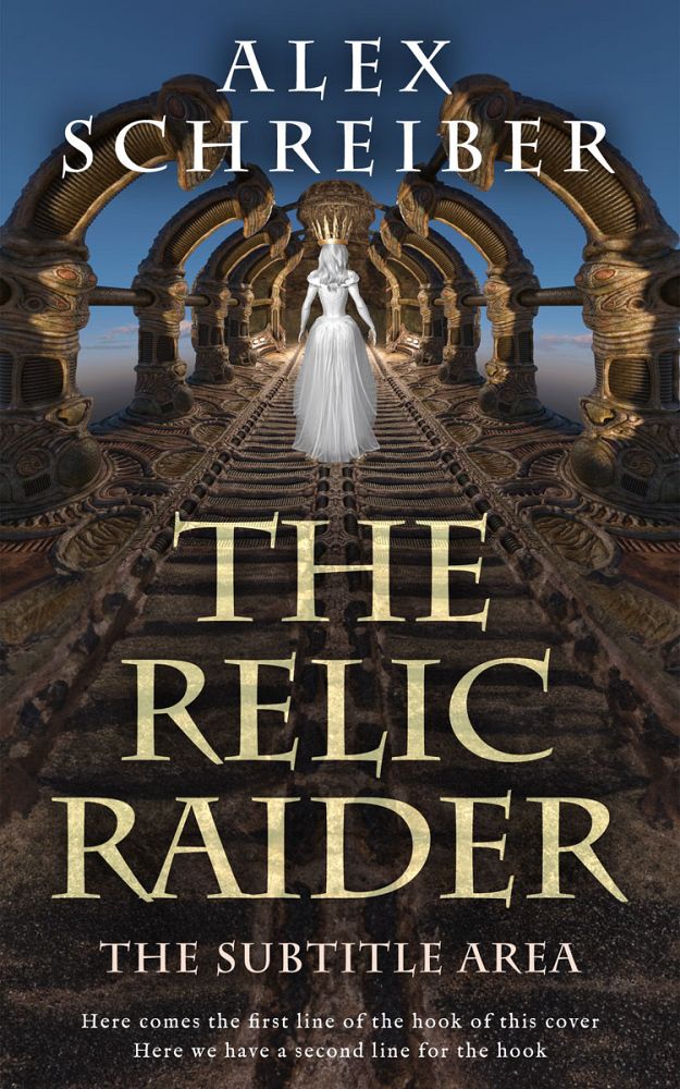 Front view of Mine Shaft #28802 - Premade Fantasy Book Cover | BookCoverZone