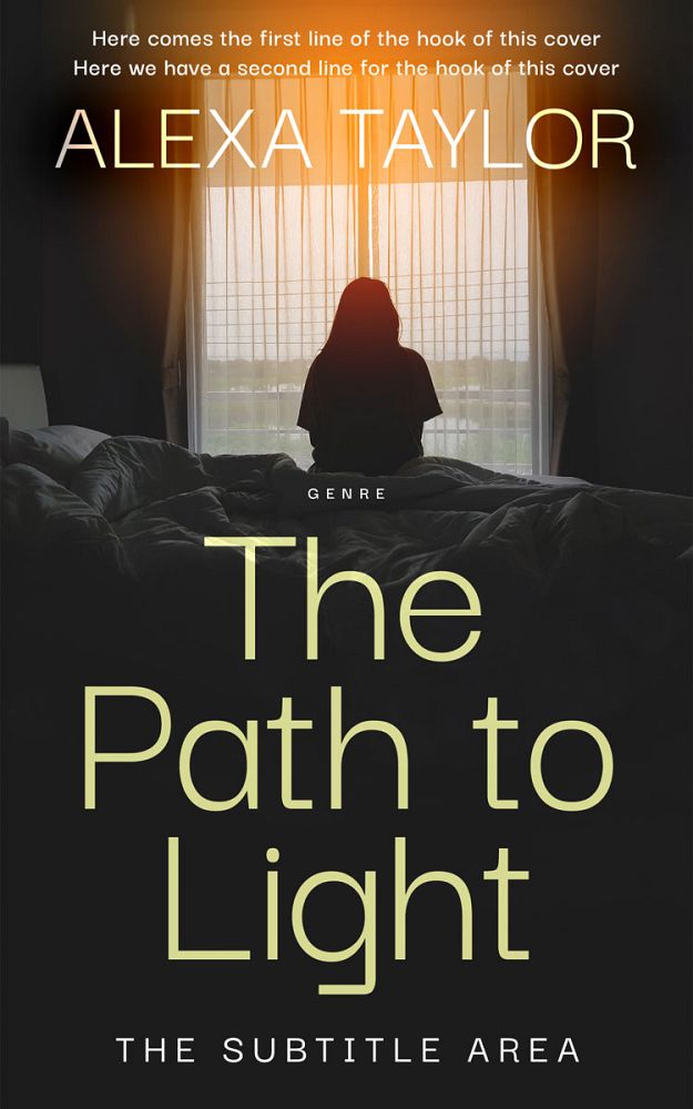 Front view of Tan #28957 - Premade Literary Fiction Book Cover | BookCoverZone